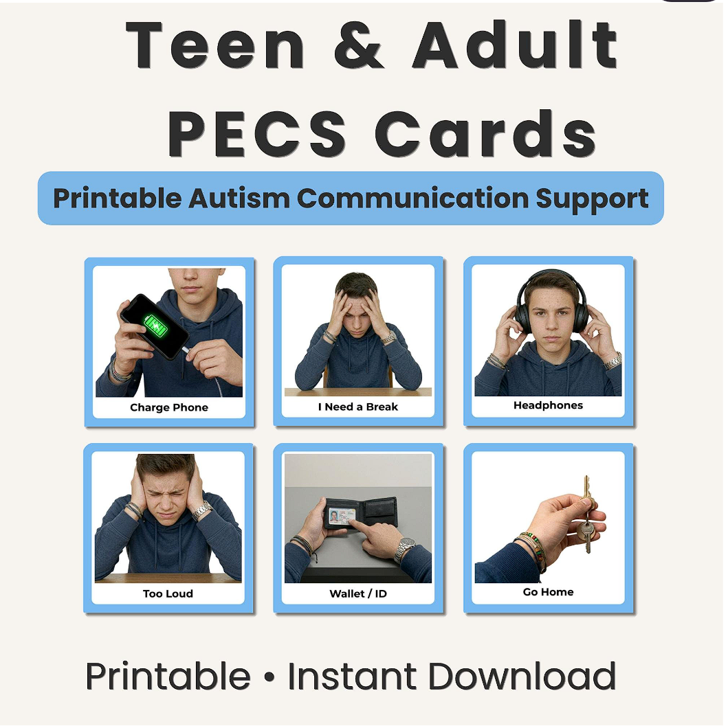 Independent living communication cards preview